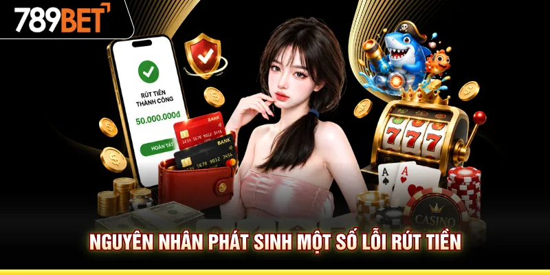 Nguyên nhân phát sinh một số lỗi rút tiền